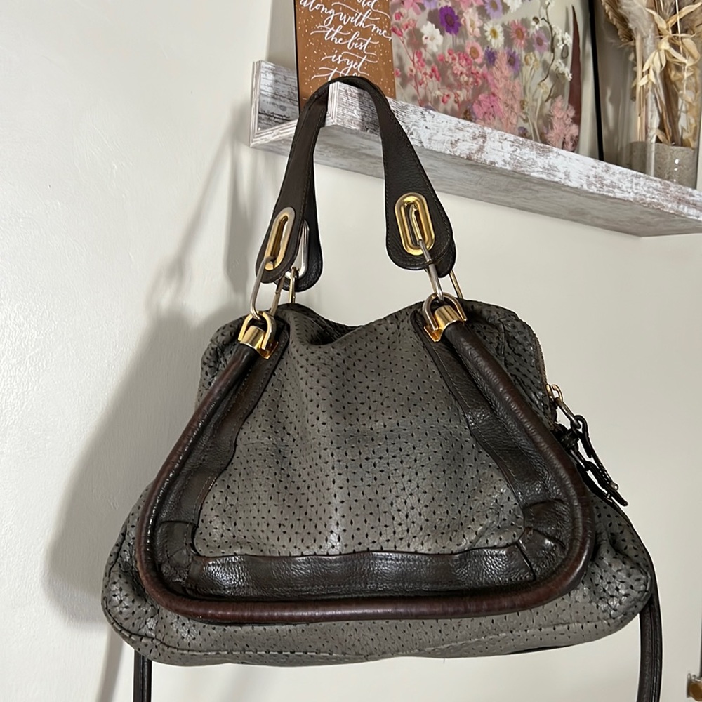 Chloe Perforated Paraty Bag